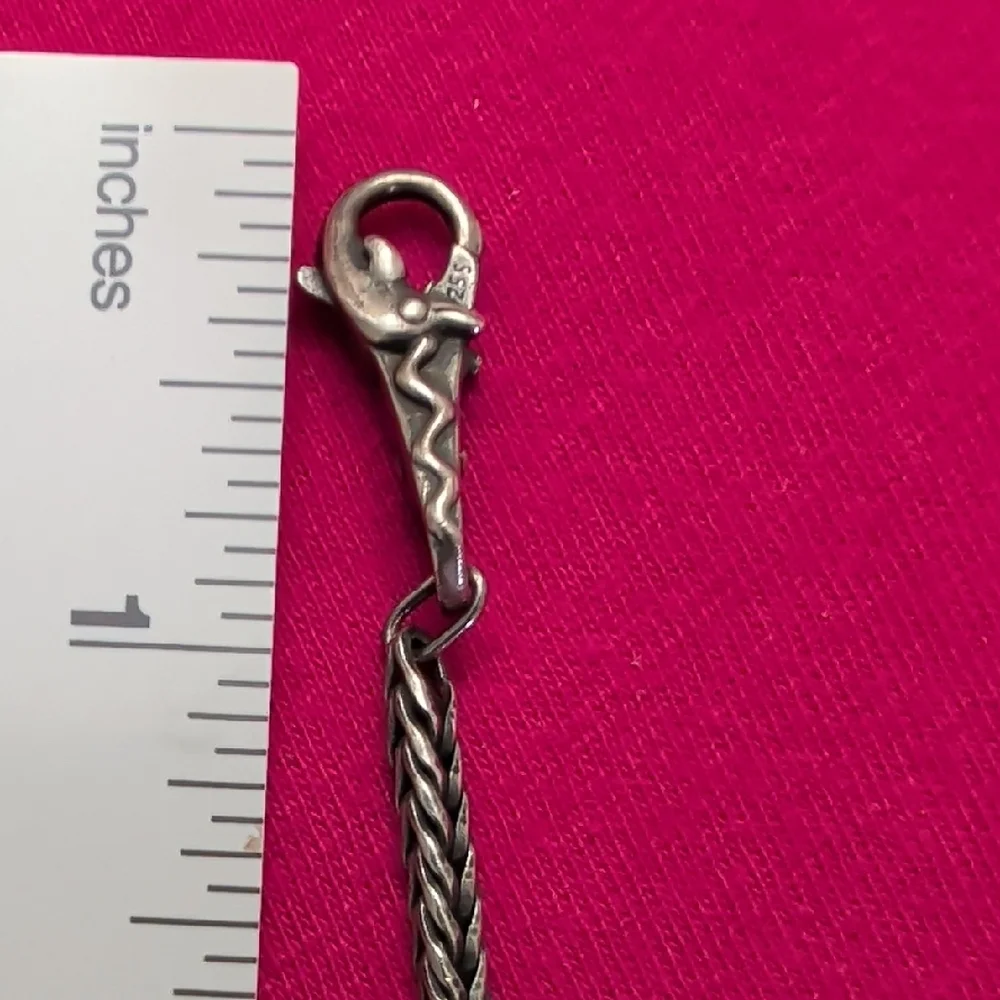 Trollbeads Sterling Silver Dolphin Bracelet.